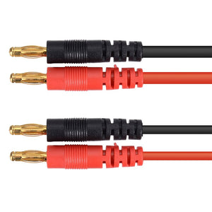 1pcs XT60 Male to 4mm Plug Connectors Line 12AWG/14AWG Charging Cable 15cm/30cm Lithium Battery Balance Charging Adapter Line