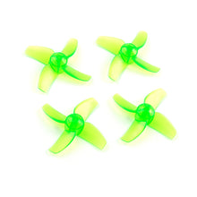 20PCS Happymodel Mobula7 Part 40mm 1.0mm Hole 4 Blade Propeller for 0603 0703 0802 Motor Frame Spare Part Accessories