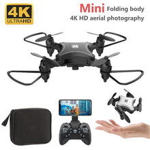 2019 New Original Mini Drone Folding UAV RC Drone with 4K HD Video Camera 4-axis dron RC Quadcopter kids Helicopter drones toys