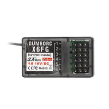 DUMBORC X6FG X6F 2.4G 6CH Receiver with Gyro for RC DUMBORC X6 X4 X5 Transmitter Remote Controller