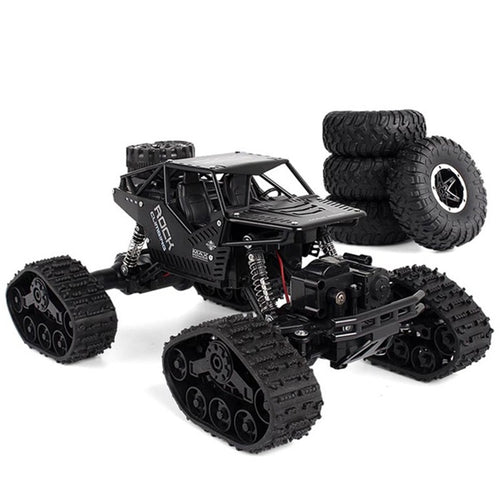 Electric Rc Car Rock Crawler Remote Control Toys Change Track Tire Radio-Controlled Cars Gifts Toys For Boys Rc Crawler Wheel Tr