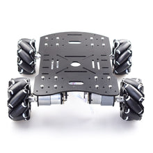 Moebius 4WD 80mm Mecanum Wheel Robot Car Chassis Kit with DC 12V Encoder Motor for Arduino Raspberry Pi DIY Project STEM Toy
