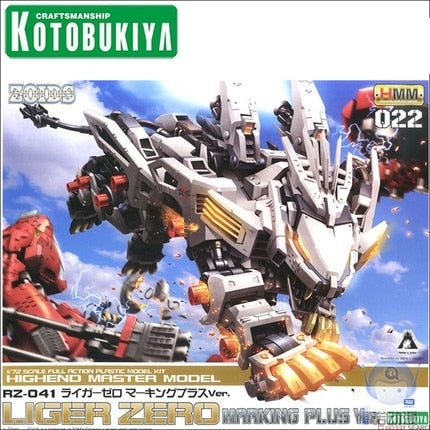 Original Model ROBOT ANIMAL ZOIDS 1/72 HMM ZD121 RZ-041 Liger ZERO BLADE LIGER MIRAGE Armor Unchained Mobile Suit Kids Toys