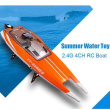 FT016 2.4G 30km/h Wireless High Speed RC Racing Boat Toy for Kids Adults