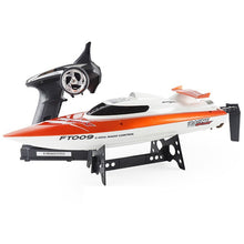 EU Plug FT009 2.4GHz 4 Channel Water Cooling High Speed Racing RC Boat Gift