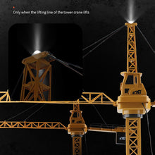 50 inch Tall Wired Remote Control Crawler Crane Toy Bucket Lift Up Construction Activity Playset Childern toys Educational dolls