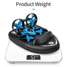 JJRC H36F H36 3 in 1 mini Drone Boat Car Water Ground Air Mode 3-mode Altitude Hold Headless Mode RC Quadcopter Helicopters Toys