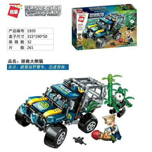 Forest Police Headquarters Mobile Fort Helicopter Model Assembling Bricks Building Blocks Kit DIY Toys Compatible Legoinglys