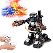 2.4G Somatosensory Remote Control Battle Robot Toy Two-player Competitive Fight Children Robot Model Toy for Kids Christmas Gift