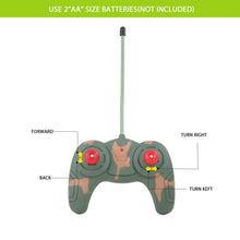 OCDAY 1:20 4CH RC Tank On The Radio Remote Control Military Vehicle Armored Battle Tanks Turret Rotation Light & Music RC Toys