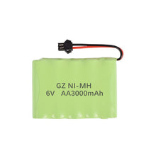 6v 3000mAh Battery and Charger For RC Cars Robots Tanks Gun Boats 6v NiMH Battery Aa 2400mah 6v Rechargeable Battery Pack