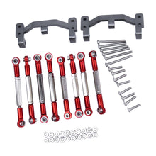 for WPL B1 B-1 B14 B-14 B24 B-24 C14 1/16 RC Car Spare Parts Upgrade Metal Pull Rod Steering Pull Rod Servo Rod Pull Rod Base