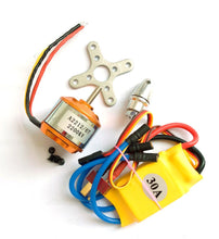 A2212 2200KV Brushless Motor 30A ESC Motor 6035 Propeller SG90 9G Micro Servo for RC Fixed Wing Plane Helicopter