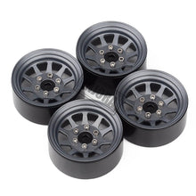 INJORA 107g/pcs Metal Alloy 1.9 Beadlock Wheel Rims for 1:10 RC Crawler Axial SCX10 90046 Traxxas TRX4 Redcat GEN8