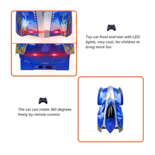 Wireless Electric Remote Control Children RC Wall Climbing Car Toy Model Bricks Mini Drift Flashing Race Toys for Baby Kids