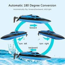 High Speed RC Boat 2.4GHZ 4 Channel 30km/h Radio Remote Control RC Racing Boat Plastic Electric Remote-Control Speedboat for Boy