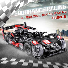 Yeshin Technic Car Model The MOC Legoing R18 Speed Race Motor Car Set Assembly Car Model Kids Christmas Gift Building Blocks Kit