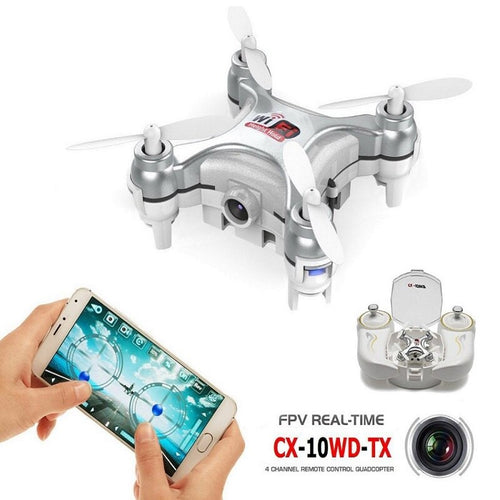 RCtown Original Cheerson CX-10W 4CH 6-Axis Gyro Wifi FPV Drone RTF 3D Eversion Mini RC Quadcopter Drone With 0.3MP Camera