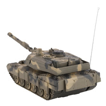 1:14 4CH Simulation RC Military Tank Turret Rotation Light & Music Remote Control Model Long Distance Control Kids Toy Gift
