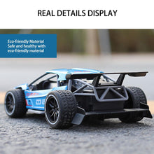 Remote Control Car 2.4G Alloy 4-Channel 2-Wheel Off-road Vehicle Rechargeable 1:16 Drift High-speed Car Toy