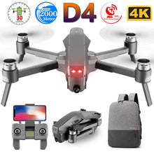 D4 Profissional Quadrocopter 5G GPS FPV 600M WiFi Drone With 4K HD Camera Brushless Motor Flight 30 Min RC Helicopter Toys SG907
