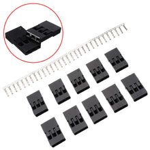 New 30pcs Male & Female Gold Plated Terminal with 10 Rudder Plug Buckle Connector For RC Car Model Servo Connector