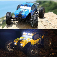 None HBX 12891 1/12 4WD 2.4G Waterproof Hydraulic Damper RC Desert Buggy Truck with LED Light