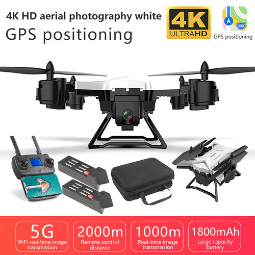 KY601G GPS Drone Quadcopter 1.8km Long Distance Remote Control RC Helicopter Drone with 5G 4K HD Camera Foldable