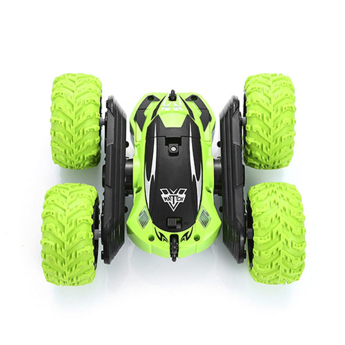 Remote Control Car Drift Deformation Buggy Car Rock Crawler Roll Car Double-sided Rotation Stunt Car 360° Flip kids Toy Cars