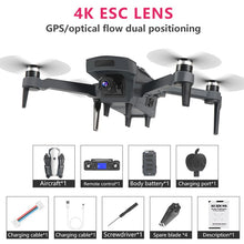 Eachine GPS with 4K HD Camera Mini Drone Quadcopter Optical flow positioning Foldable Wifi 1.8KM Profesional Dron RC Helicopter
