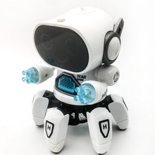 New Product Dancing Electric Six-claw Small 6 Robot RC Robot Light Funko Pop Music Children Boy Girl Intelligent Sensing Robot