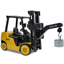 Big size 1:8 11CH RC Forklift Truck Crane RTR Engineer Vehicle Toys Kids remote control car Toy