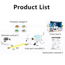 RC Dinosaur Toy 2.4G Wireless Remote Control Predator Electric Toy With Light Sound Electronic Model Animal Intelligent Robot