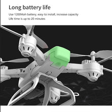 Drone KY909 HD 4K WiFi video live fpv drone light flow keep height quad-axis aircraft one-button take-off drone with camera