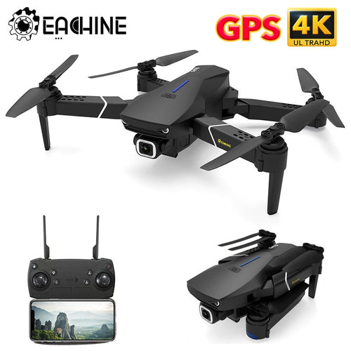Eachine E520/ E520S One Battery GPS WIFI FPV Quadcopter With 4K/1080P HD Wide Angle Camera Foldable Altitude Hold RC Drone