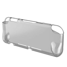 Transparent TPU Crystal Cover Case for Nintendo Switch Lite Game Machine(Transparent Grey)