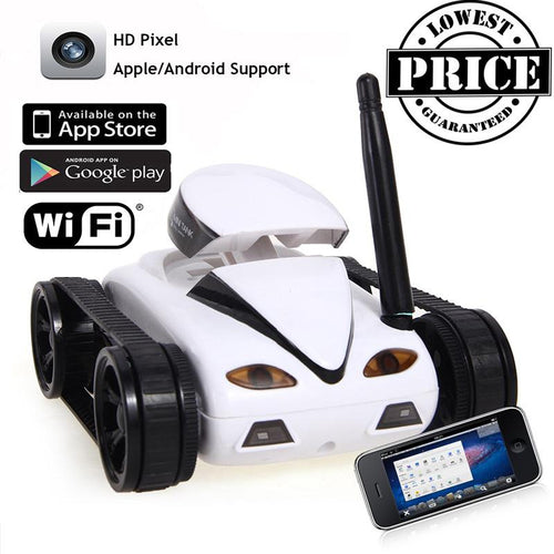 Rc Tank Car 777-270 With 0.3mp Camera Robot Wifi Ios Mobile Phone Remote Control Mini Spy Remote Control Tank Children's Toys