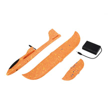 2019 DIY Electric Assisted Glider Foam Powered Flying Plane Rechargeable Electric Aircraft Model Educational Toys For Children
