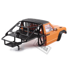 INJORA RC Car Cherokee Body Cab & Back-Half Cage for 1/10 RC Crawler Traxxas TRX4 Axial SCX10 90046 Redcat GEN 8 Scout II