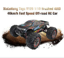 XINLEHONG TOYS RC Car 9125 2.4G 1:10 1/10 Scale Racing Car Supersonic Truck Off-Road Vehicle Buggy Electronic Toy