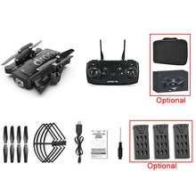 F88 Drone 4K WIFI FPV dual Camera Drone RC Quadcopter professional Optical Flow 18min Flight time Foldable dron VS kids zino pro