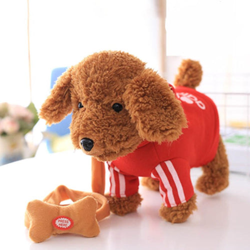 120 Songs Ancient Poetry Pet Music Plush Toy Dog Walking Smart Machine Leash Dog Children Gift Birthday Gift