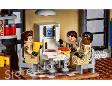 586pcs Ghostbusters Ecto-1 & 2 Movie Police cars 16032 Figure Building Blocks Assemble Children Toys Compatible With Lego