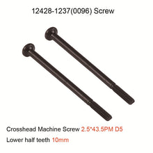 Wltoys 12428 RC Car Spare parts Screws Pan Head Screws Flat Head Screws Half tooth screw M2 M2.3 M2.5 M3 M4 Screws for RC Car