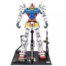 NEW IDEAS Creator Expert Robot Gundam RX-78-2 Mobile Suit 1:60 Garage Building Blocks Sets Kits Bricks Marvel Movie Kids Toys