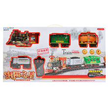 New Hot Remote Control Conveyance Car Electric Steam Smoke RC Train Set Model Toy Gift Toy Railroad Antistress Funny Gadgets