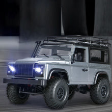 MN99S LED Lights Wear Resistance RC Car DIY Boys 2.4GHz 1/12 Kids Off Road Toy Crawler Rechargeable Battery Vehicle 4WD Gift