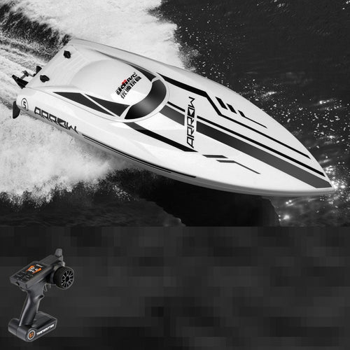 Extreme Speed Brushless Remote Control Boat Speedboat 2.4G 55KM/H 200M 64CM Large Waterproof Ship Over Reset Smart RC Boat Model