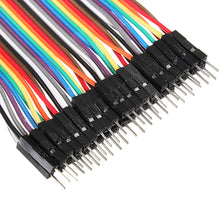 40pcs 30cm Male to Male Color Breadboard Cable Jump Wire Jumper