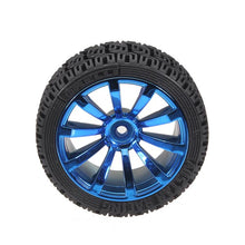 65mm Rubber Tire With Sponge Liner For 1:10 Smart Car Robot